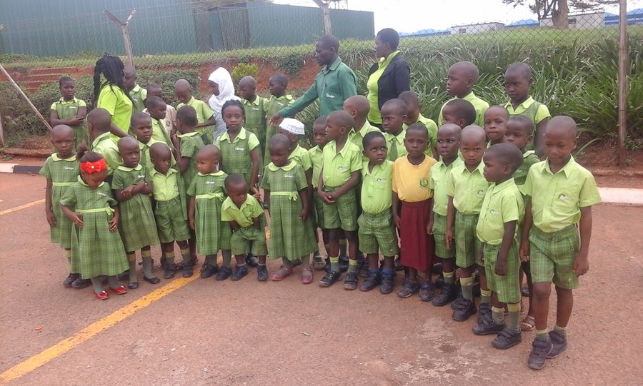 Students in uniform
